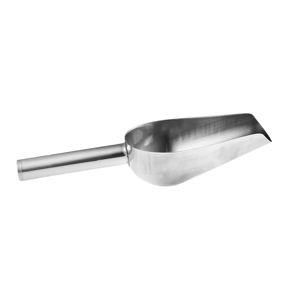 Pet Feeding Shovel Cat Food Scoop Large Capacity Thickening Dog Food Scoop Spoon Stainless Steel Shovel Pet Feeder