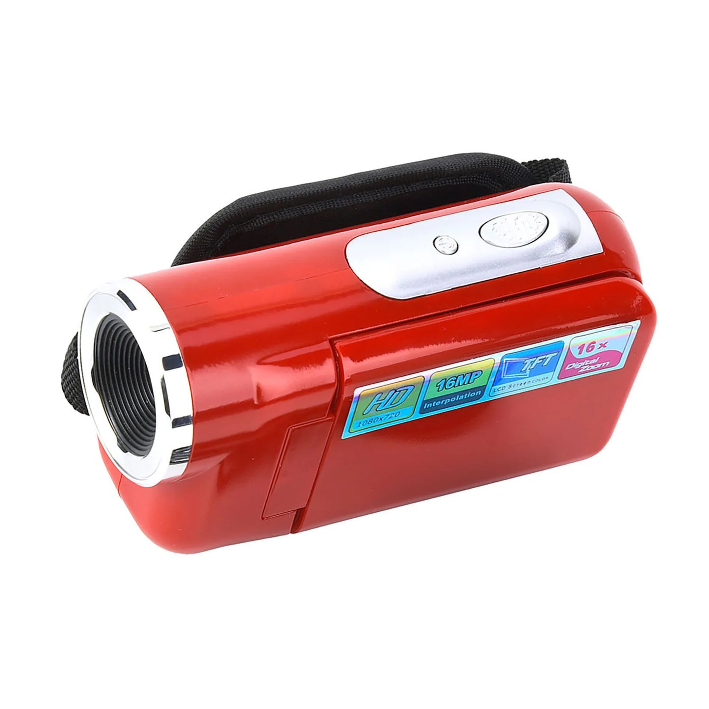 Portable Children Kid HD Digital Video Camera Camcorder with TFT LCD Sceen Rechargeable Memory SD Cardfor Travel Learning Family
