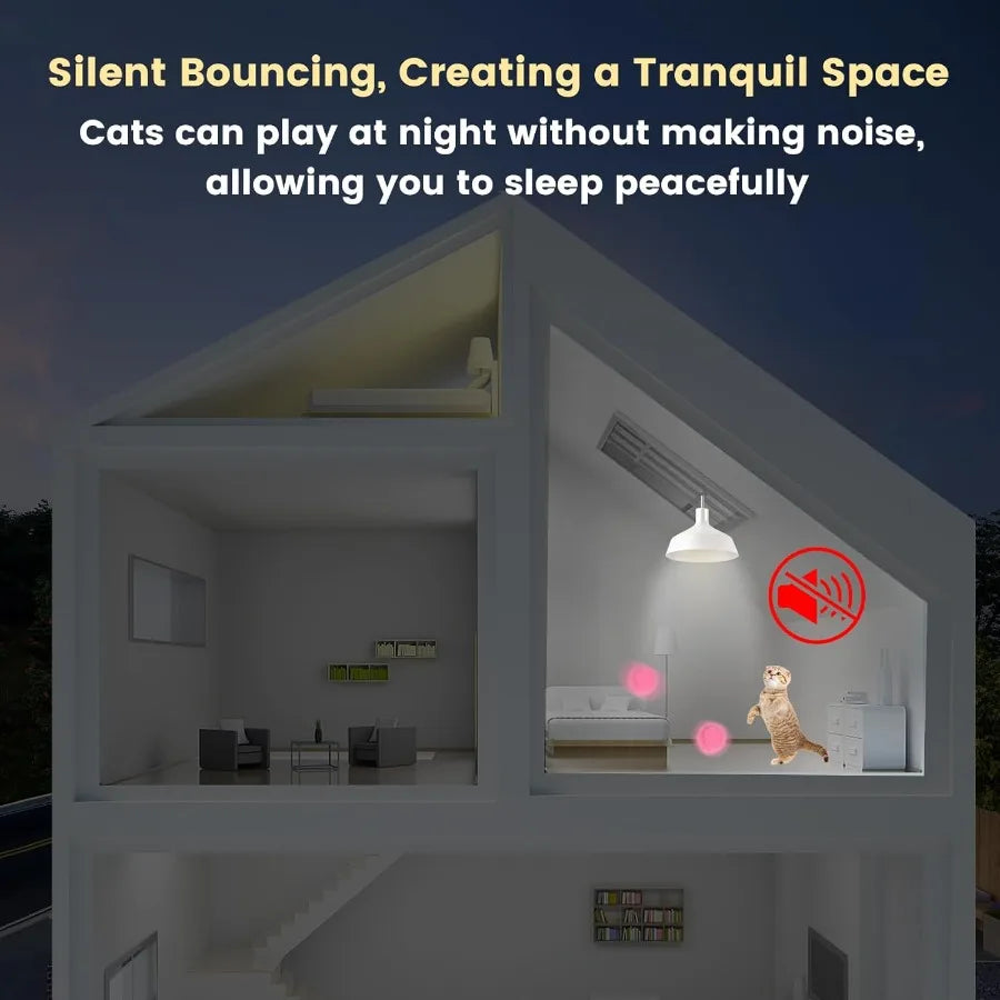 100Pcs Cat Toys Pom Pom Ba with 2 Launchers Set Interactive Cat Toy Stuff for Indoor Both Adult and Kitten Toys