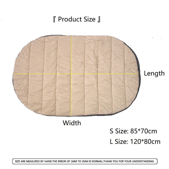 Outdoor Storable Pet Travel Pad Waterproof And Lightweight
