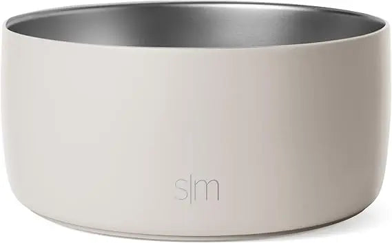 Stainless Steel Pet Water Bowl for Dogs & Cats | Reusable Insulated Stainless Steel Food Bowls for Dog Cat | No Tip No Slip BPA