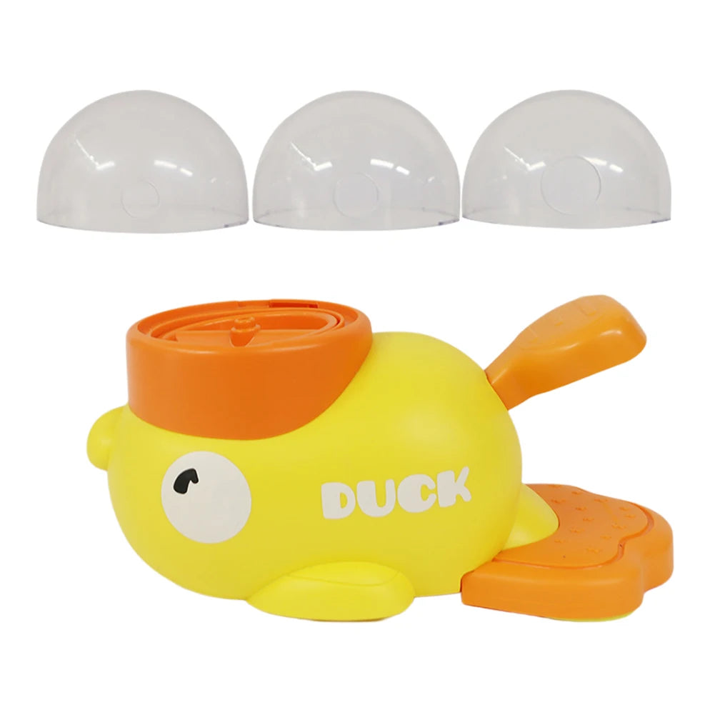 Yellow Duck Dog Slow Feeder Adjustable Pet Automatic Feeder Non Slip Pet Interactive Toy for Dog Cat Intelligent Training Toy