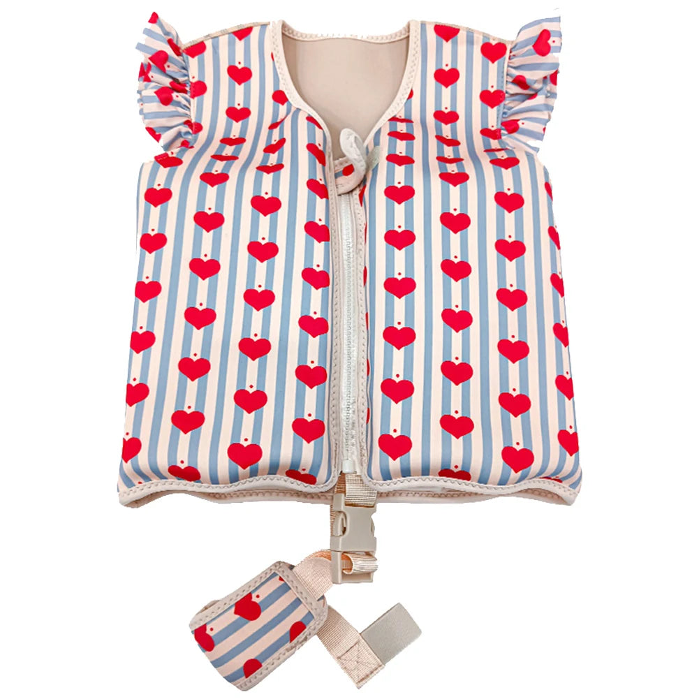 3D Child Bathing Swimming Life Float Cartoon Animal Kids Buoyancy Floating Vest Baby Swimwear for Toddler Girls Boys