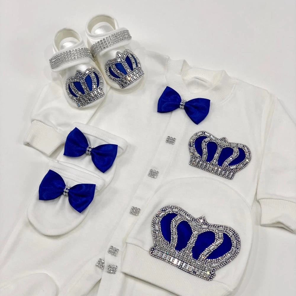 Newborn Baby Boy Outfits Kids Clothing Real Cotton Infant0 Products Shirt Pants Mittens Receiving Blanket