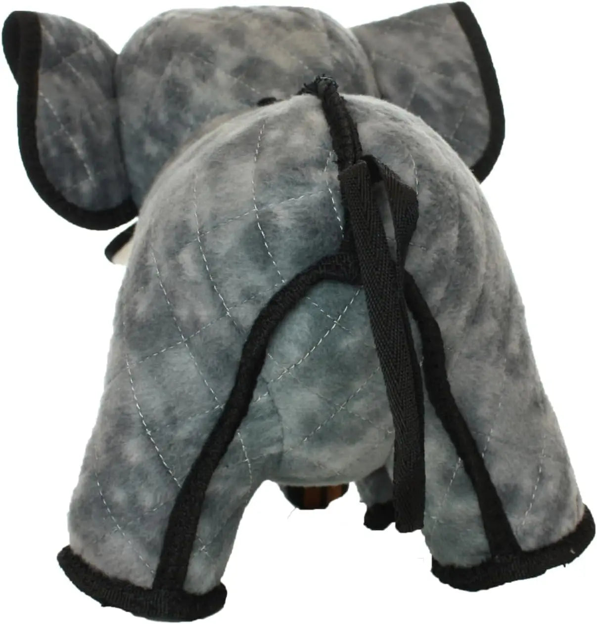 World's Tuffest Soft Dog Toy- Zoo Elephant -Multiple Layers. Made Durable, Strong & Tough. Interactive Play (Tug, Toss &