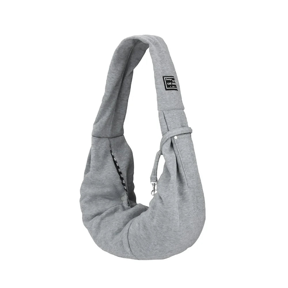 Soft-Sided Carrier for Dogs Cats Puppies Kittens - Breathable Mesh Outdoor Travel Handbag with Safety Tether