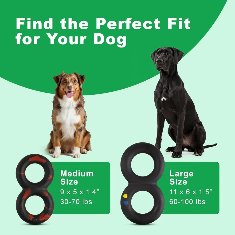 Goughnuts — Dog Toys for Aggressive Chewers | Virtually Indestructible Pull Toy for Large Breeds Such as Pit Bulls and German Sh