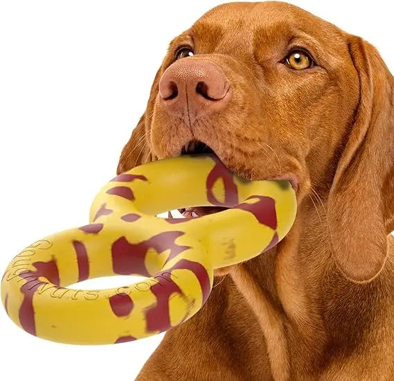 Goughnuts — Dog Toys for Aggressive Chewers | Virtually Indestructible Pull Toy for Large Breeds Such as Pit Bulls and German Sh