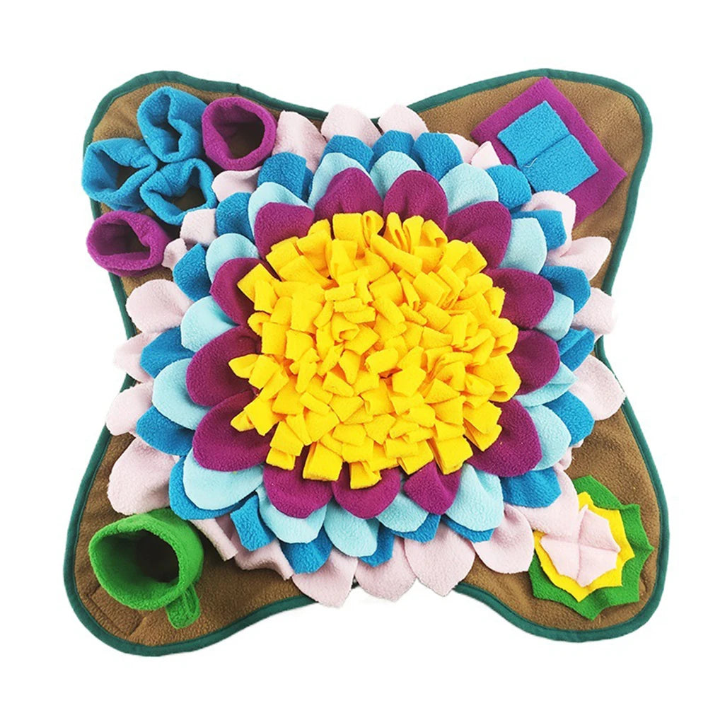 Pet Snuffle Feeding Mat Nosework Feeding Mat Dog Training Pad for Cats Dogs Portable Travel Use for Slow Eating & Smell Training