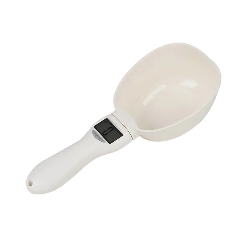 Pet Cat Food Weighing Cat Food Electronic Measuring Scoop Dog Food Measuring Weighing Scoop Pet Supplies