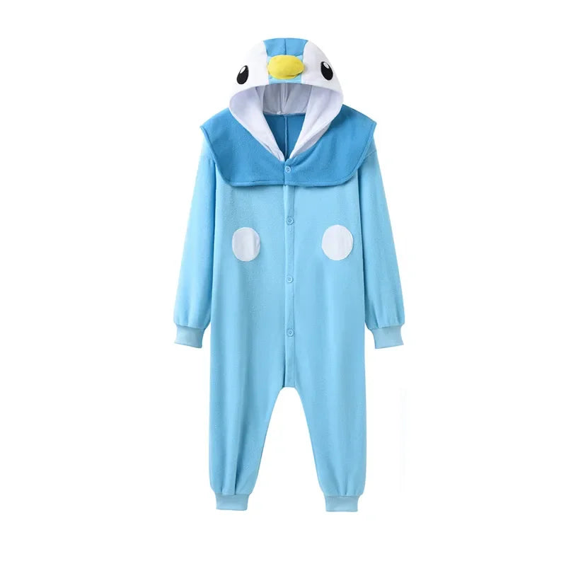 Onesies For Kids Pokemon Cosplay Clothes Children  Full Body Pajamas Christmas Sleepwear Whole Costume Halloween