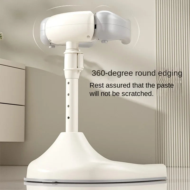 Adjustable Baby Shower Rack - Foldable Anti-Slip Bath Caddy for Infants, Secure Bathtub Organizer with Drainage Holes