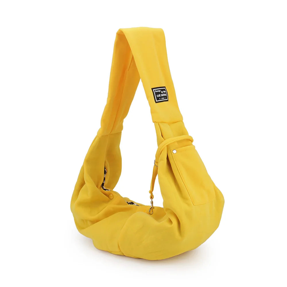 Soft-Sided Carrier for Dogs Cats Puppies Kittens - Breathable Mesh Outdoor Travel Handbag with Safety Tether