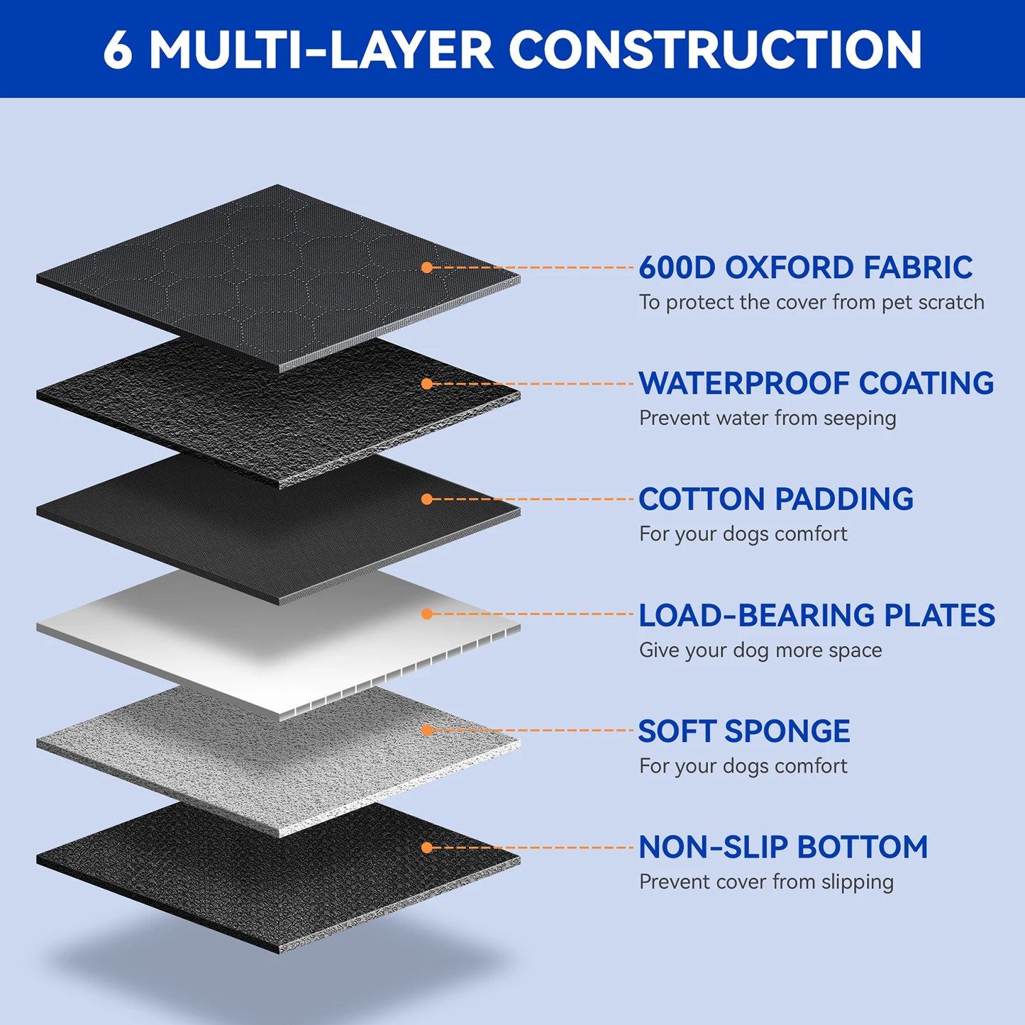 (Clearance Deal) Dog Car Seat Cover Foldable Dog Car Seat Cushion 60*30inch Black Dog Car Seat Cover Black