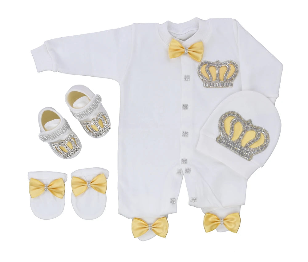 Newborn Baby Boy Outfits Kids Clothing Real Cotton Infant0 Products Shirt Pants Mittens Receiving Blanket