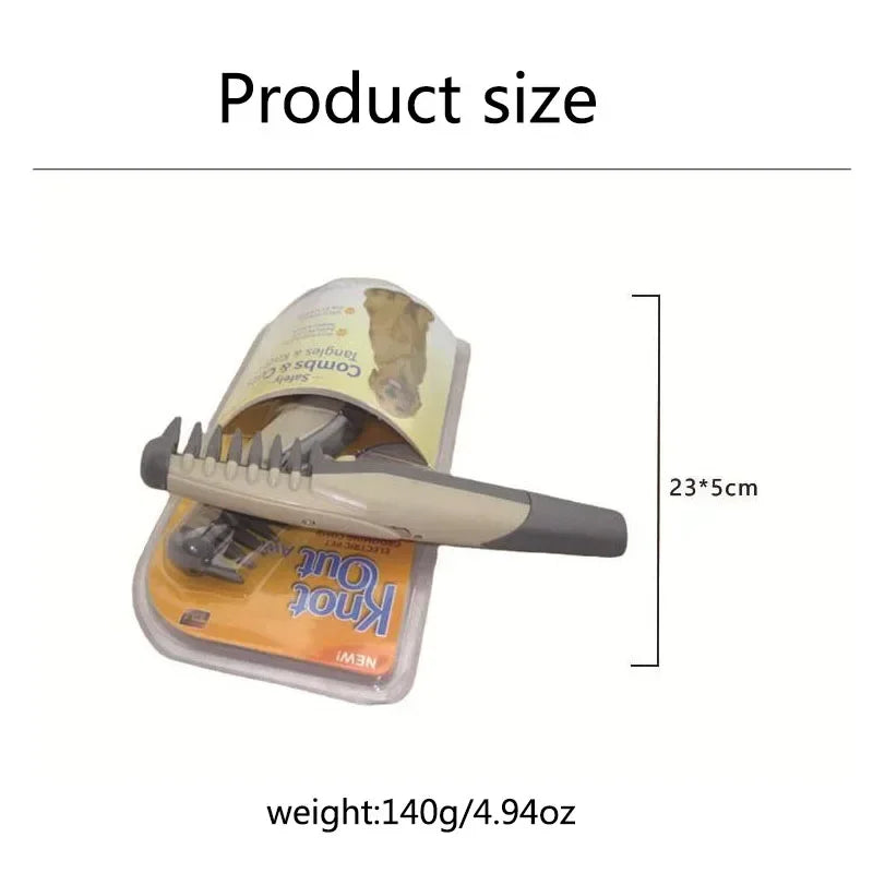 Dog Grooming Comb Quick Grooming Gilling Brush Tool for Pet Electric Cleaning Hair Cat Professional Puppy Trimmer Animal Slicker