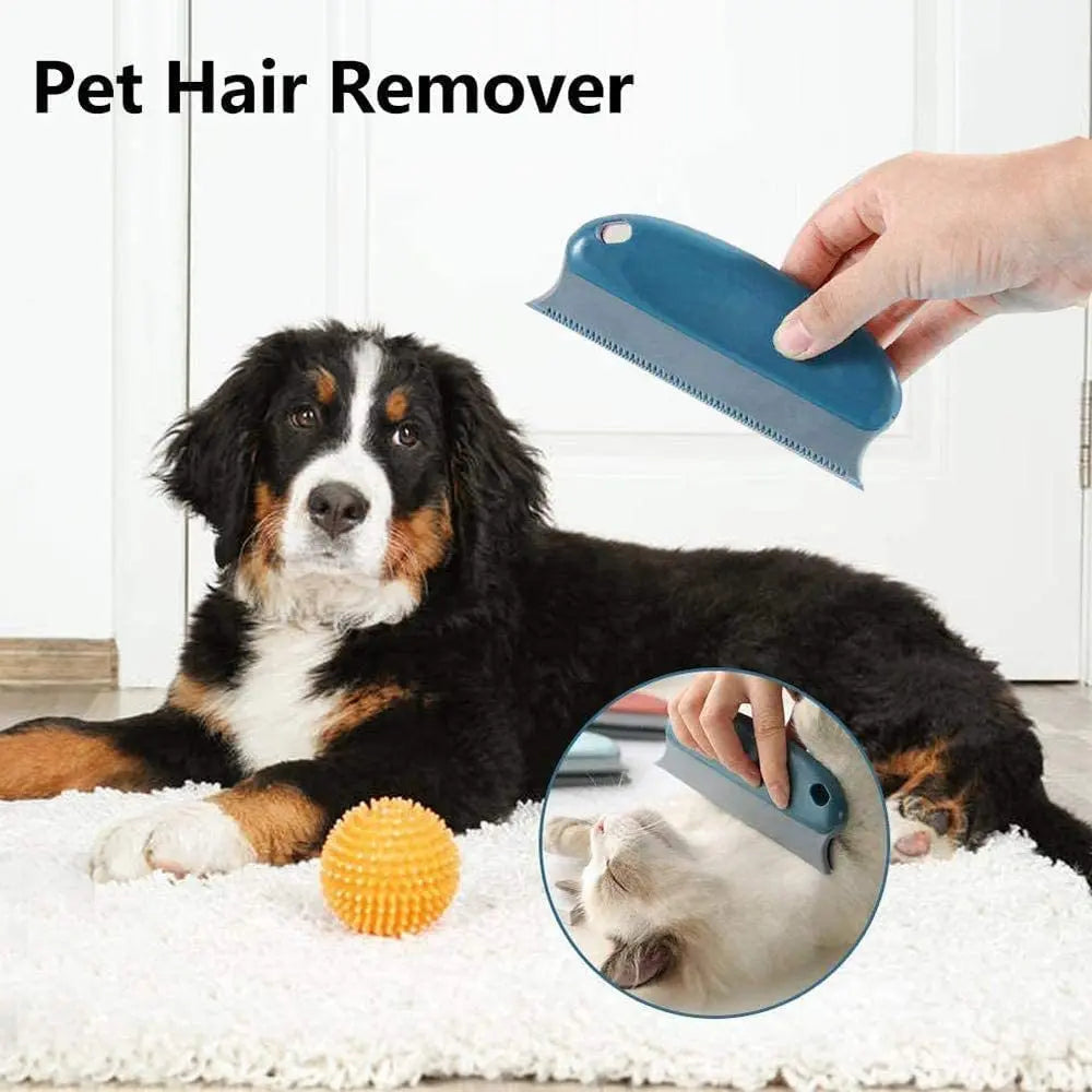 1pcs Multifunctional Household Fur Remover Not Hurt Clothing Brush Pet Cat Dog Portable Sofa Fabric Dust Removal Cleaning Brush