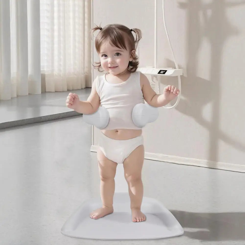 Adjustable Baby Shower Rack, Foldable Anti-Slip Standing Bath Caddy For Infants, Secure Bath Organizer With Shower Head Holder