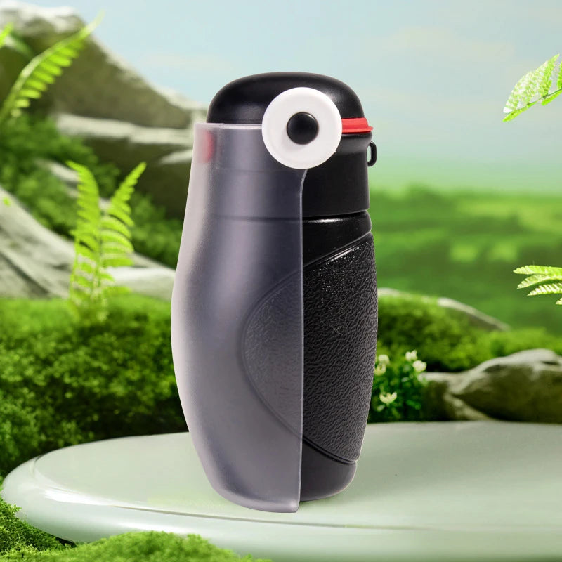 Portable Pet Water Dispenser Feeder Leak Proof With Drinking Cup Dish Bowl Outdoor Walking Hiking Travel Dog Water Bottle