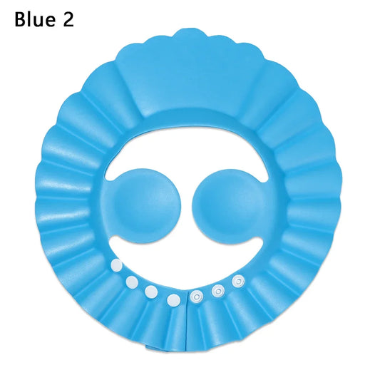 1PC Adjustable Baby Shower Caps Kids Shampoo Hat Bath Shield Waterproof Ear Eye Protection Visor Portable Child Wash Hair Hat