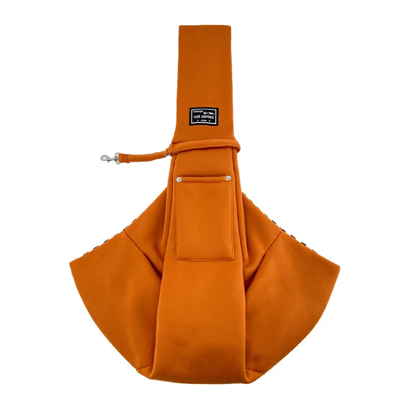 Soft-Sided Carrier for Dogs Cats Puppies Kittens - Breathable Mesh Outdoor Travel Handbag with Safety Tether