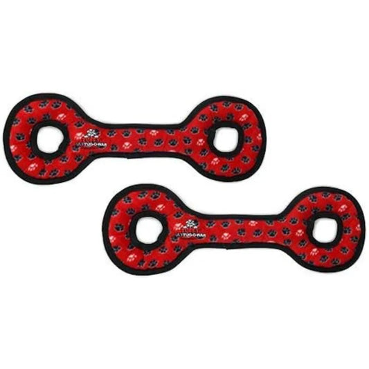 TUFFY - World's Tuffest Soft Dog Toy - Ultimate Tug-O-War-Squeakers-Multiple Layers. Made Durable, Strong & Tough. Interactive P