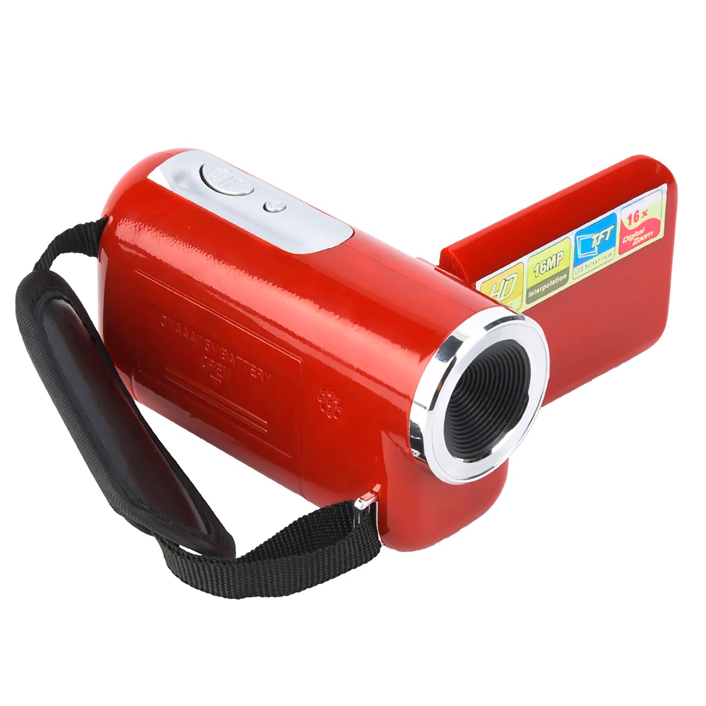 Portable Children Kid HD Digital Video Camera Camcorder with TFT LCD Sceen Rechargeable Memory SD Cardfor Travel Learning Family