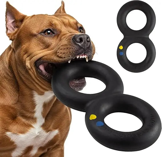 Goughnuts — Dog Toys for Aggressive Chewers | Virtually Indestructible Pull Toy for Large Breeds Such as Pit Bulls and German Sh
