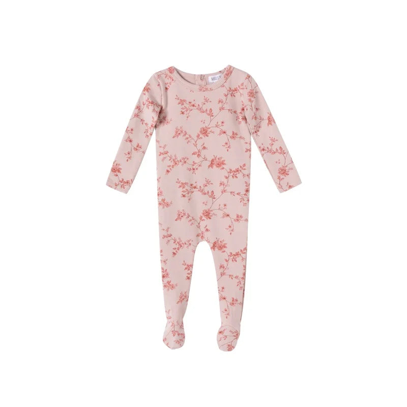 2025 Mail's Autumn Baby High Quality Cotton Newborn Footies Hats Blankets Toddler Girls Boys Sleeping Pajamas Clothing 3m-18m