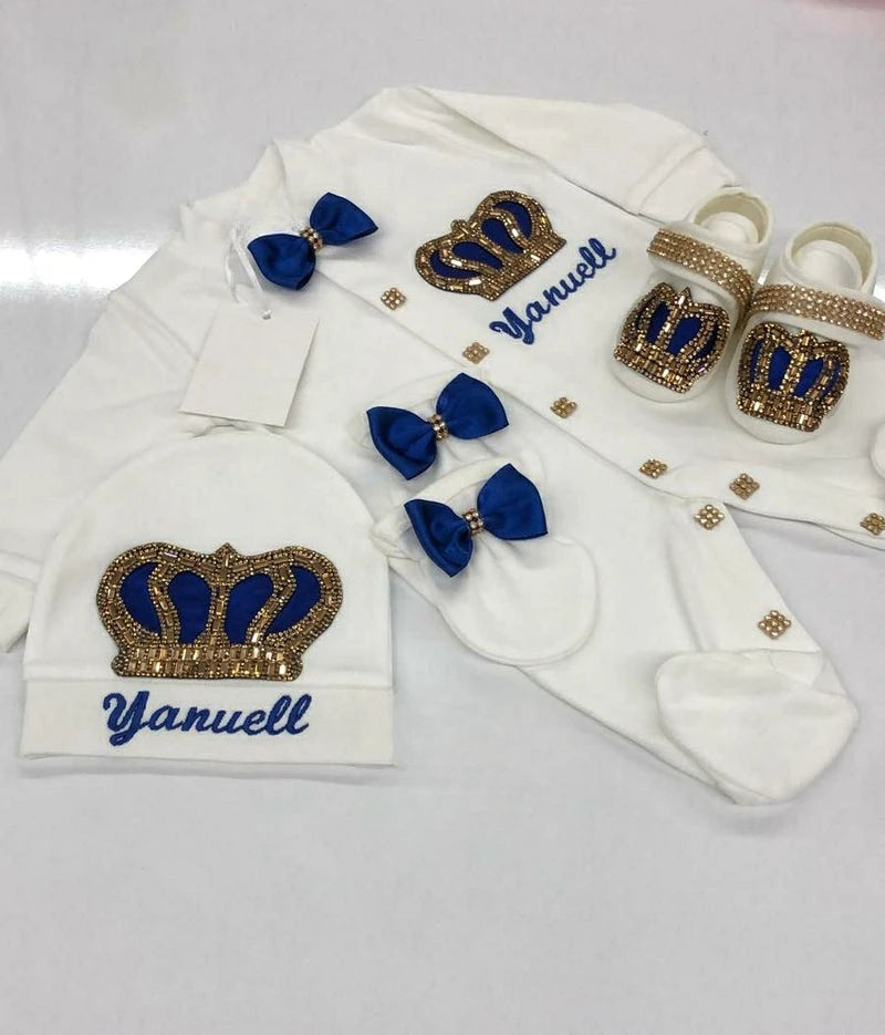 Newborn Baby Boy Outfits Kids Clothing Real Cotton Infant0 Products Shirt Pants Mittens Receiving Blanket