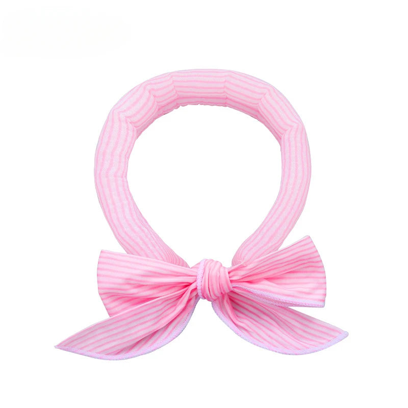 Pet Cooling Ice Scarf Cool Ice Towel Heatstroke Dogs Cats Ice Collar Adjustable Cat Collar Bib prevent heat stroke Dog Supplies