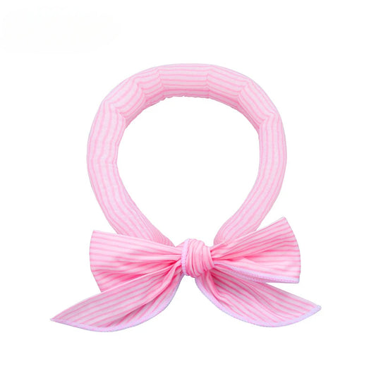 Pet Cooling Ice Scarf Cool Ice Towel Heatstroke Dogs Cats Ice Collar Adjustable Cat Collar Bib prevent heat stroke Dog Supplies