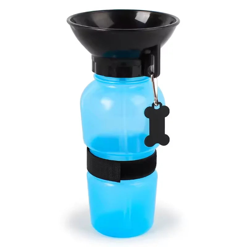 500ml Outdoor Squeeze Portable Pet Dog Water Bottle Large and Small Dog Travel Drinking Cup Supplies Suitable for Dogs and Cats