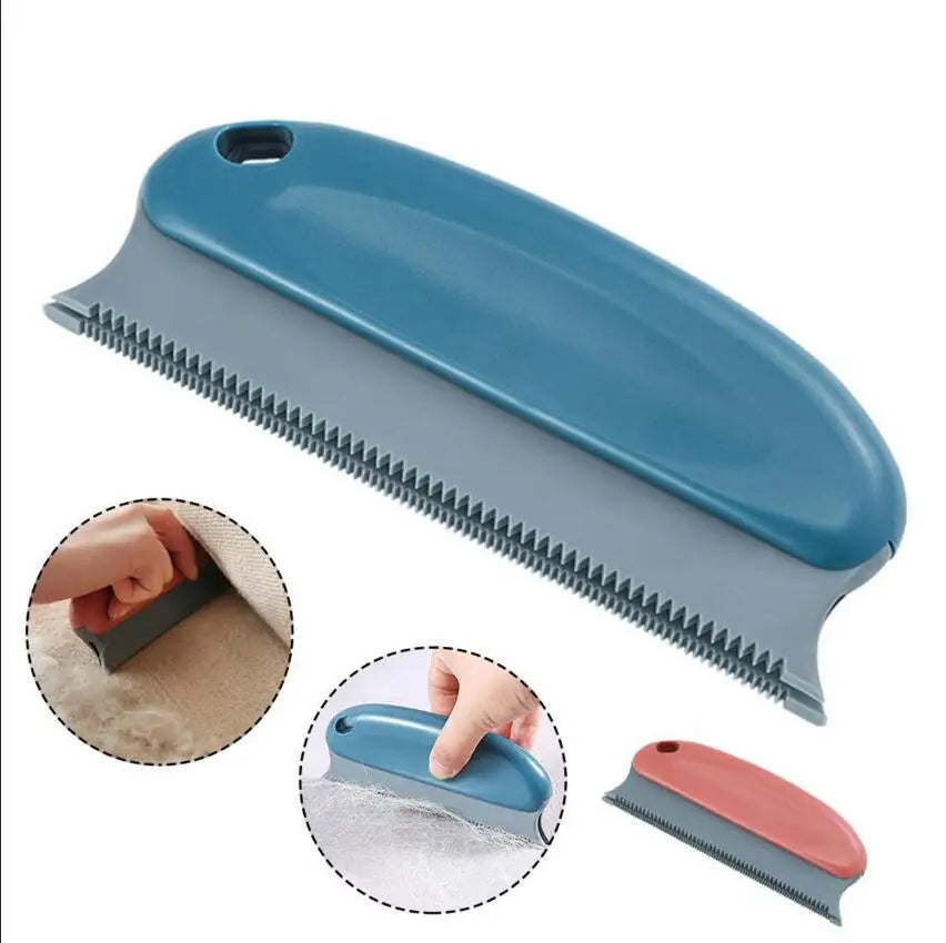 1pcs Multifunctional Household Fur Remover Not Hurt Clothing Brush Pet Cat Dog Portable Sofa Fabric Dust Removal Cleaning Brush