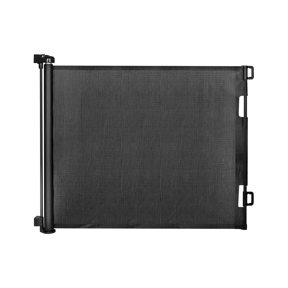 Retractable Baby Gate Mesh Child Safety Gate Dog Gate Easy Install One Hand Operation Adjustable Hardware Mount Stairs Doorways