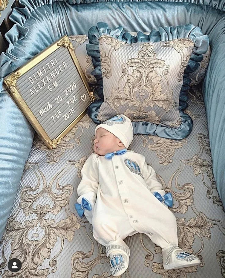 Newborn Baby Boy Outfits Kids Clothing Real Cotton Infant0 Products Shirt Pants Mittens Receiving Blanket