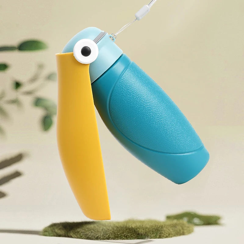 Portable Pet Water Dispenser Feeder Leak Proof With Drinking Cup Dish Bowl Outdoor Walking Hiking Travel Dog Water Bottle