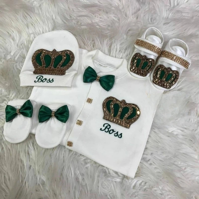 Newborn Baby Boy Outfits Kids Clothing Real Cotton Infant0 Products Shirt Pants Mittens Receiving Blanket