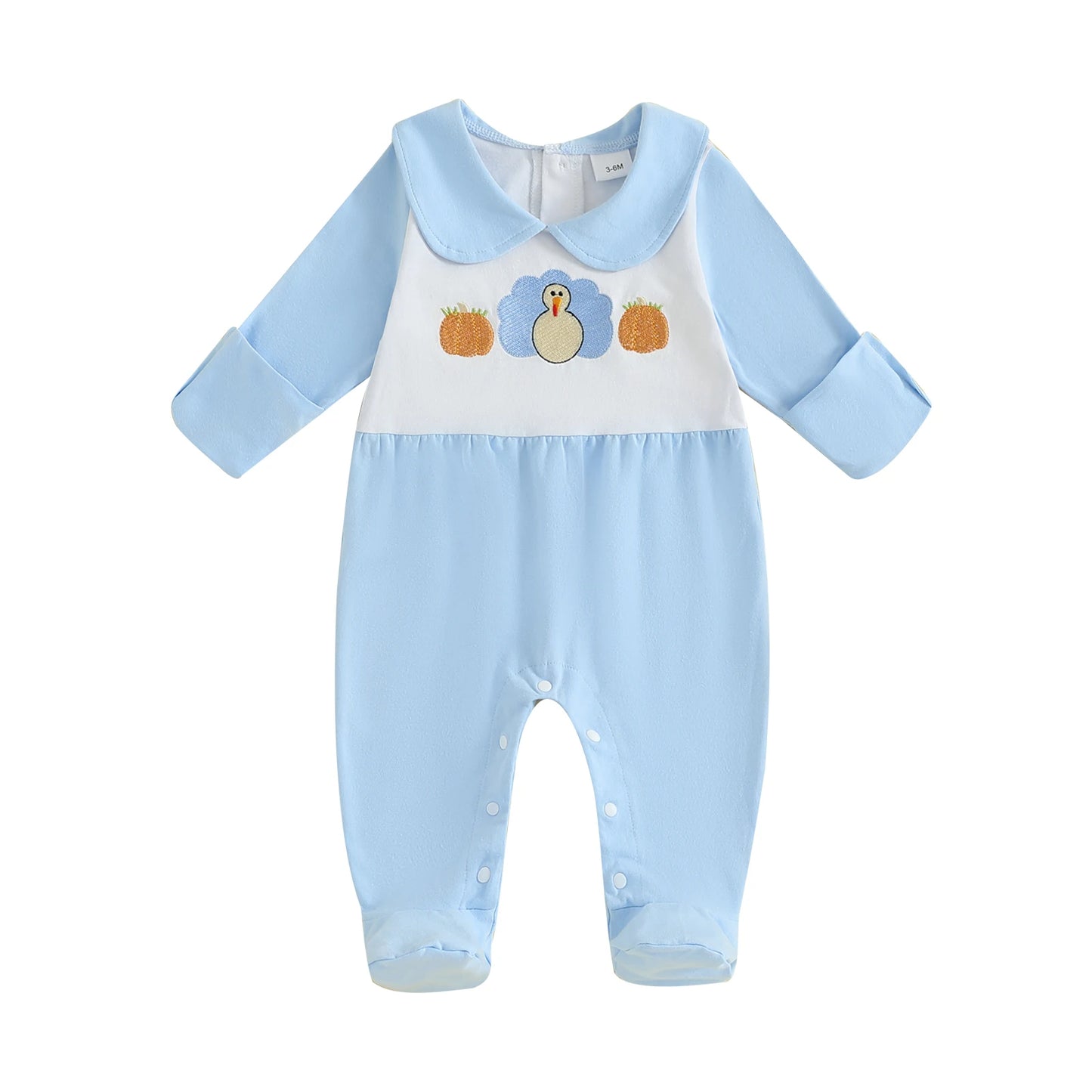 Adorable Infant Winter Hooded Romper with Cute Cartoon Embroidery and Soft Fleece Lining for Extra Warmth and Comfort