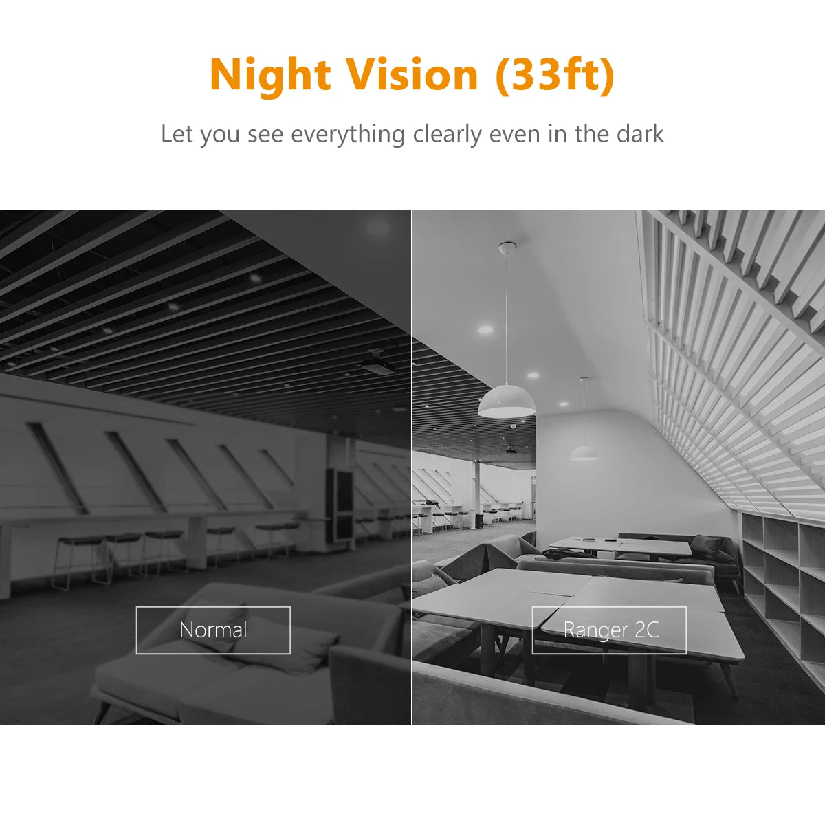 2PCS IMOU Ranger 2C 4MP Wifi Camera Two-way Talk Surveillance Security 360° PTZ Protection Night Vision Smart Tracking Camera