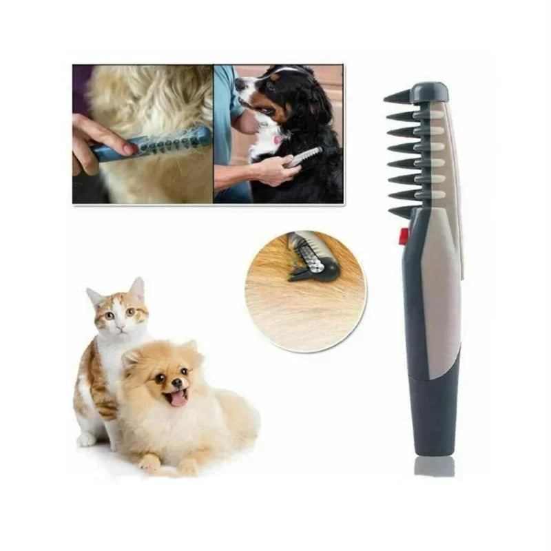 Dog Grooming Comb Quick Grooming Gilling Brush Tool for Pet Electric Cleaning Hair Cat Professional Puppy Trimmer Animal Slicker