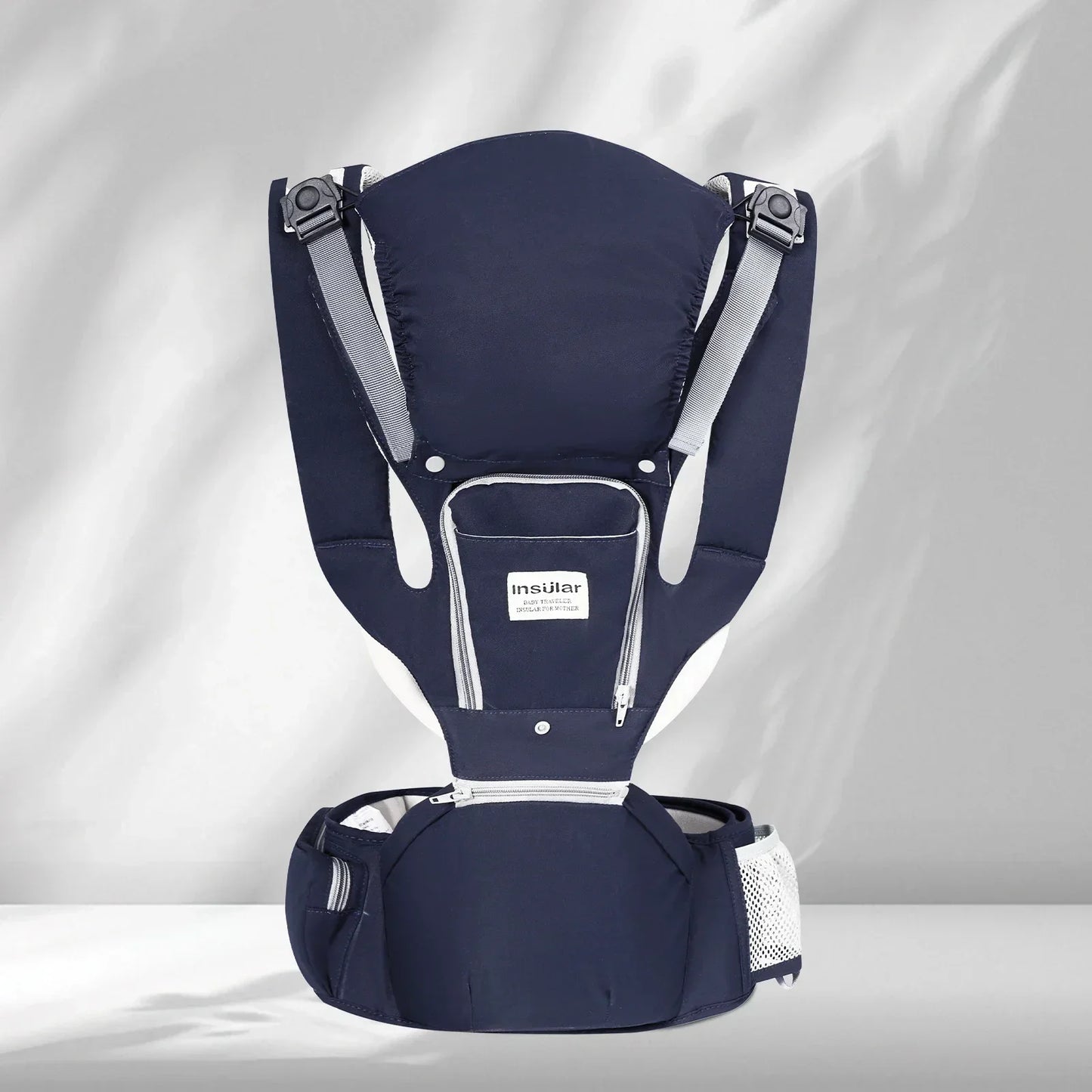 3 In 1 Baby Carrier Multi-functional Childs Waist Stool Breathable Waist Stool With Hip Seat Front Hold Portable 4 Season